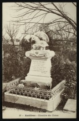 [Tombe de Prince Colibri] Cimetière des Chiens à Asnières-sur-Seine