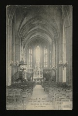 Intérieur de l'Eglise à Boulogne-Billancourt