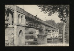 La Passerelle de l'Avre à Saint-Cloud