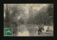 Bois de Boulogne - Le Lac Saint-James - La pêche à la ligne à Paris 16e