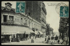 Rue Ravon et la Poste à Bourg-la-Reine