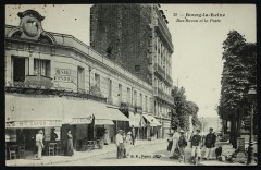 Rue Ravon et la Poste à Bourg-la-Reine