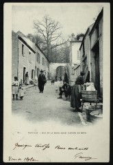 Carte postale ancienne Rue de la Mare-Adam (Entrée du bois)
                                                                     à Chaville
                                