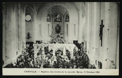 Baptême des cloches de la nouvelle Eglise - 11 octobre 1931 à Chaville