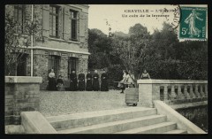 L'Ermitage - Un coin de la terrasse à Chaville