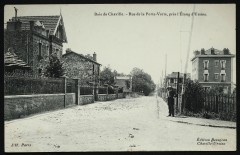 Rue de la Porte-Verte, près l'Etang d'Ursine à Chaville