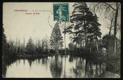 Le Lac des pépinières Croux & Fils à Châtenay-Malabry