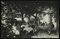 Hôtel-restaurant de la Vallée des Loups-104 rue Châteaubriant-Intérieur du restaurant à Châtenay-Malabry
