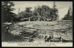 Réservoir en ciment armé à Châtillon