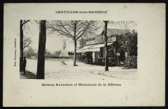 Maison Rousseau et Monument de la Défense à Châtillon