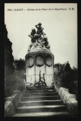 Statue de la Place de la République à Clichy