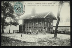 Pavillon rustique dans le parc - Ancien Rendez-vous de chasse de Charles X à Saint-Cloud