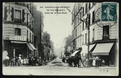 La rue Marjolin près de la rue Gide à Levallois-Perret
