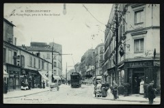 Rue Victor-Hugo prise de la Rue de Gravel à Levallois-Perret