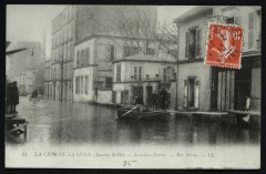 Rue Rivay à Levallois-Perret