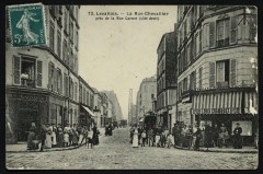 La Rue Chevallier près de la Rue Carnot (côté droit) à Levallois-Perret