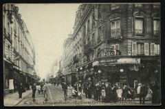 La Rue de Courcelles et le Grand Bazar à Levallois-Perret