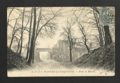 Porte de Marnes à Marnes-la-Coquette
