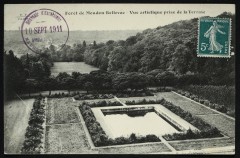 Forêt de Meudon Bellevue Vue artistique prise de la Terrasse à Meudon