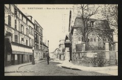 La Rue du Chemin de fer à Nanterre