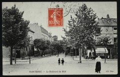 Le boulevard du Midi à Nanterre