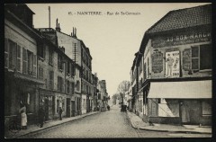 La rue de Saint-Germain à Nanterre