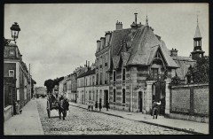 La rue Gambetta à Nanterre