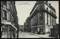 La rue du Chemin-de-Fer à Nanterre
