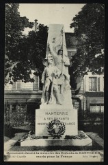 Le Monument aux morts -
																					92000 Nanterre
																			