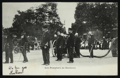 Les pompiers à Nanterre