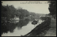 Les Bords de la Seine, vue prise du Quai Bourbon à Neuilly-sur-Seine