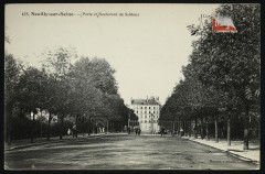 Porte et Boulevard de Sablons à Neuilly-sur-Seine