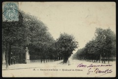 Boulevard du Château à Neuilly-sur-Seine