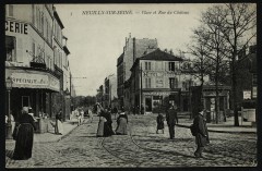 Place et Rue du Château à Neuilly-sur-Seine