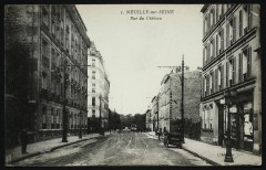 Rue du Château à Neuilly-sur-Seine