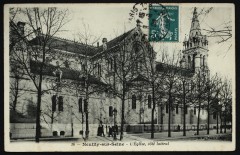 L'Eglise, côté latéral à Neuilly-sur-Seine
