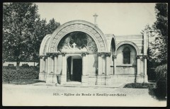 Carte postale ancienne Eglise du Roule à Neuilly-sur-Seine
                                                                     à Paris 17e
                                