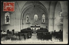 Carte postale ancienne Intérieur de la Chapelle Saint-Ferdinand, Chapelle de la Compassion
                                                                     à Paris 17e
                                