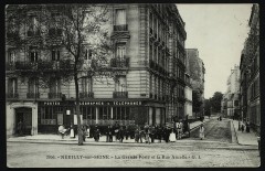 La Grande Poste et la Rue Anselme à Neuilly-sur-Seine