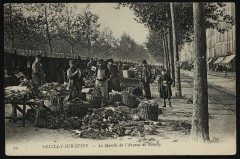 Le Marché de l'Avenue de Neuilly à Neuilly-sur-Seine