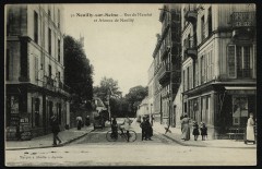 Rue du Marché et Avenue de Neuilly à Neuilly-sur-Seine