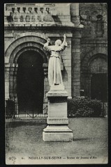 Statue de Jeanne d'Arc à Neuilly-sur-Seine