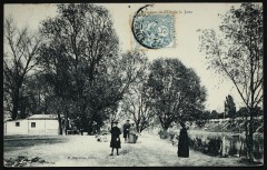 Intérieur de l'Ile de la Jatte à Neuilly-sur-Seine