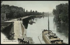 La Seine prise au Pont de Neuilly à Neuilly-sur-Seine