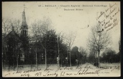 Chapelle anglaise - Boulevard Victor-Hugo - Boulevard Bineau à Neuilly-sur-Seine