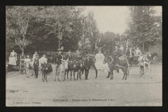 Robinson - Départ pour la Promenade à âne au Plessis-Robinson