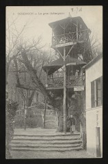 Carte postale ancienne Le Plessis-Robinson Le Gros Chataignier
																	 au Plessis-Robinson
								