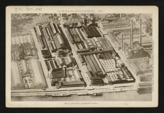 Carte postale ancienne Société Nouvelle des Automobiles "UNIC" : Usine principale Suresnes-Puteaux
                                                                     à Puteaux
                                