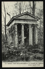 Parc de la Malmaison. Le Temple de l'Amour à Rueil-Malmaison