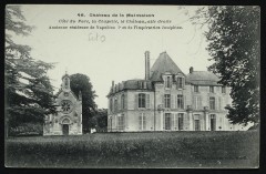 Château de la malmaison - Côté du Parc, la Chapelle, le Château, aile droite. Ancienne résidence de l'empereur Napoléon I et de l'impératrice Joséphine -
																					92500 Rueil-Malmaison
																			
